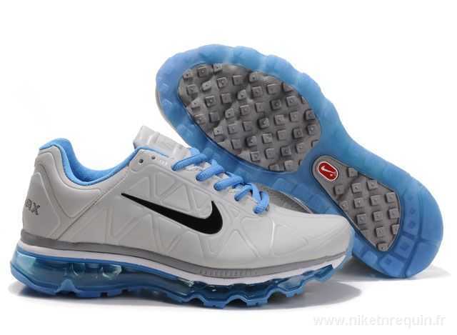 Air Max Chaussures Gris Et Bleu
